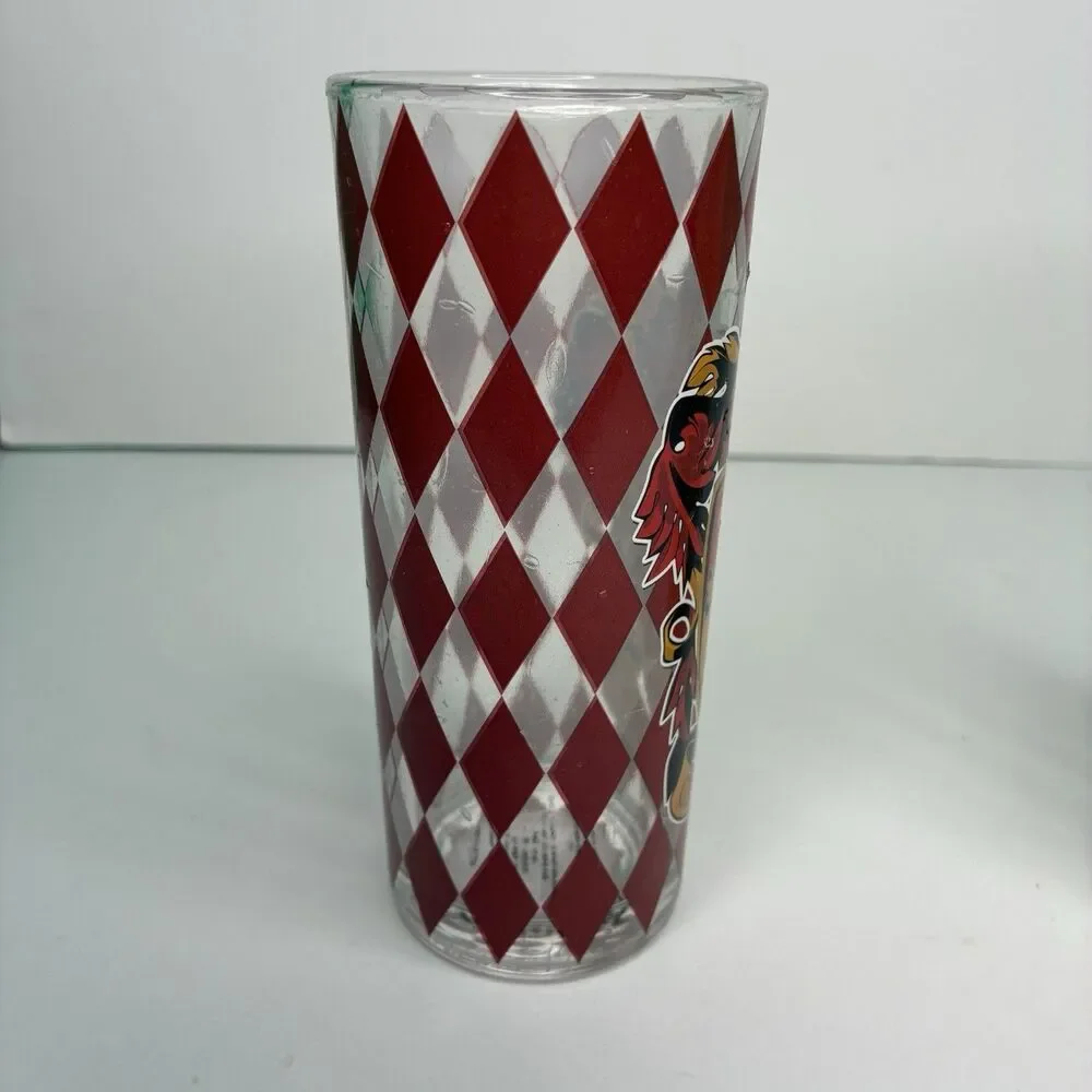 Harry Potter House Crests 2 Piece 10oz Glass Tumbler Set 20th Anniversary